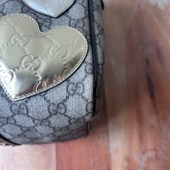 Gucci CANVAS Vintage Boston Joy Brown - Picture 5 of 10